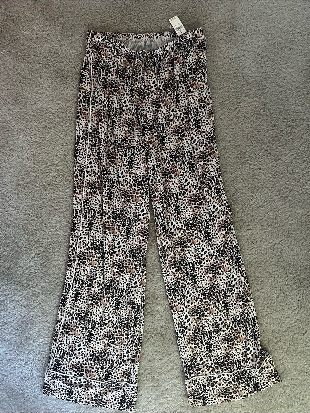 NWT womens small Aerie leopard pj pants
